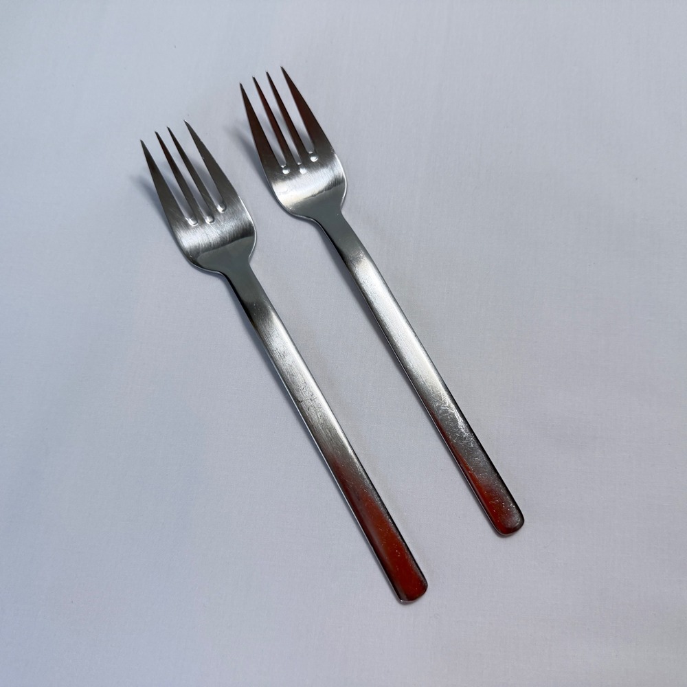 2 X WMF Reno Dinner Forks 7.75 Inch 18/8 Stainless Steel Korea